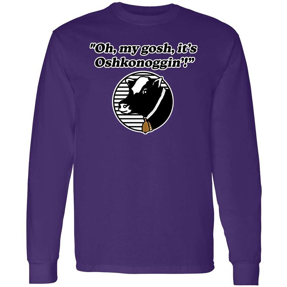 Long Sleeve T-Shirt - CGD6URKM - Purple - 12