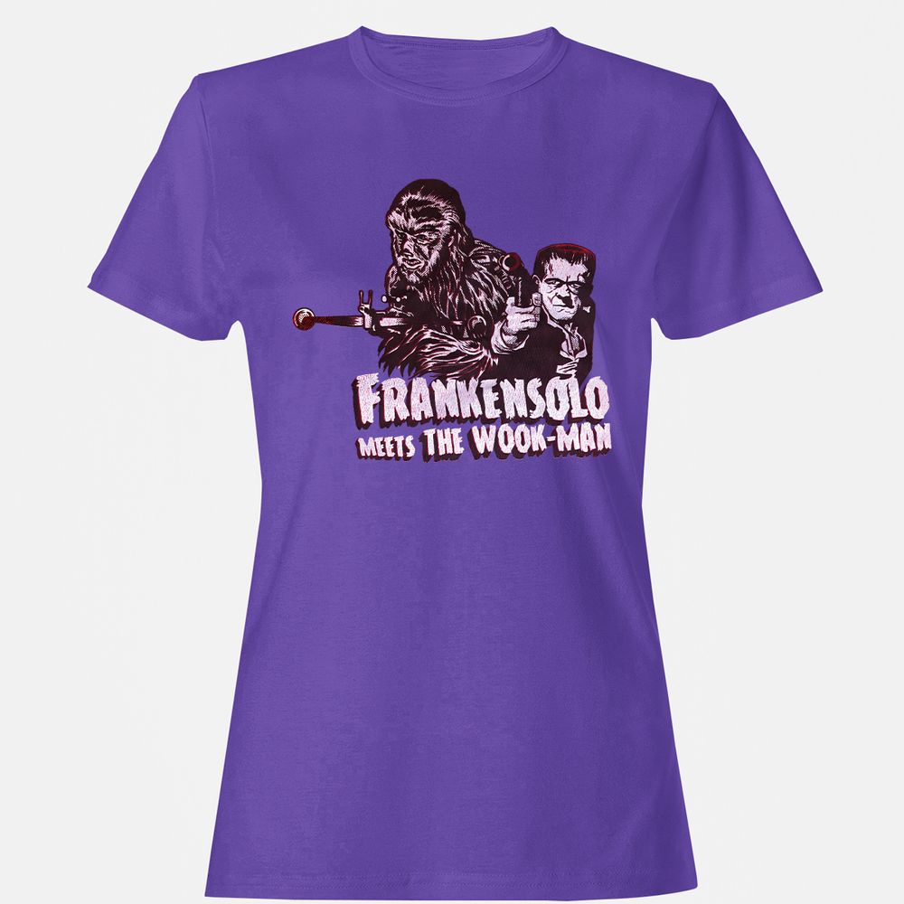 Women's T-Shirt - VDQMT217 - Purple - 12