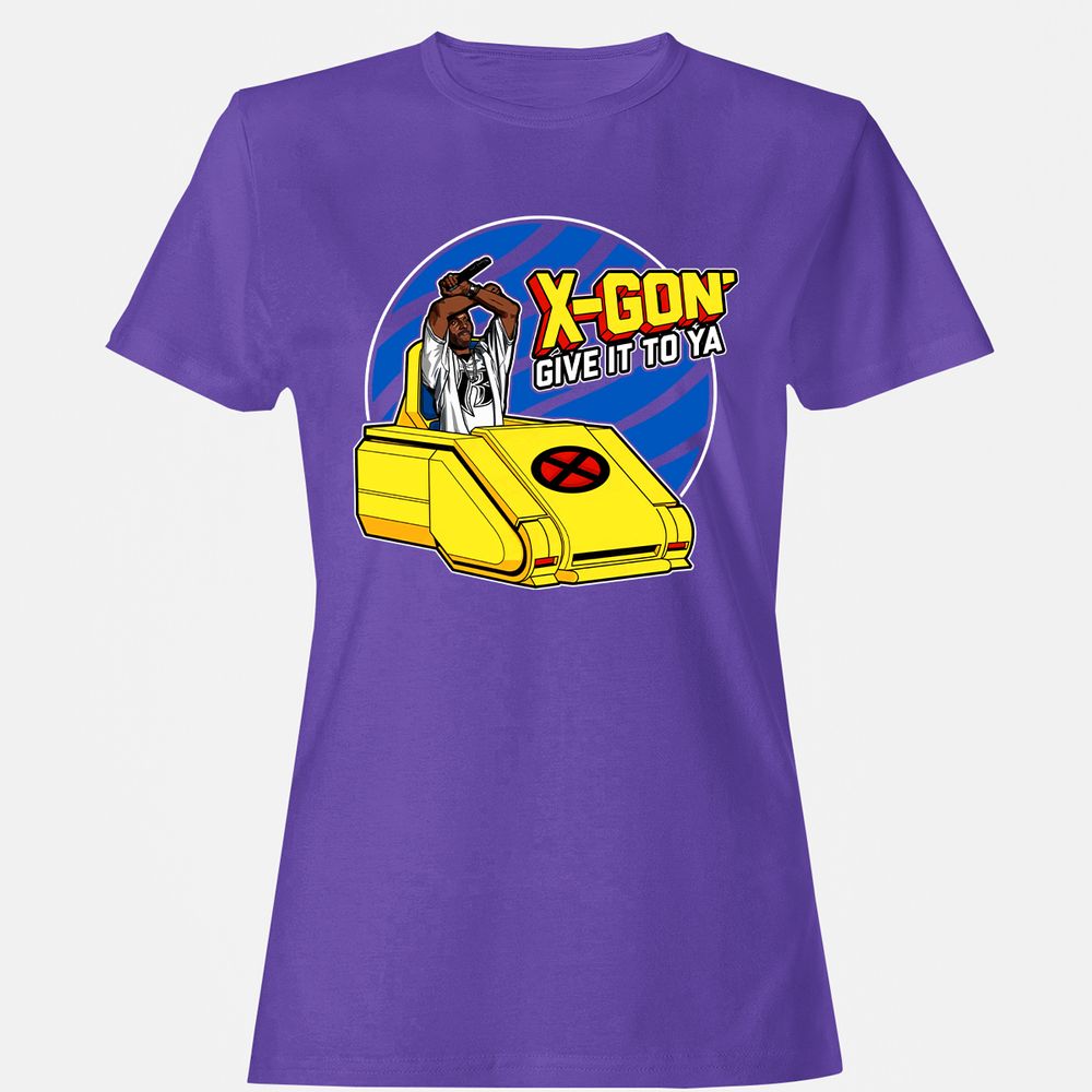 Women's T-Shirt - H6RVNXA1 - Purple - 12