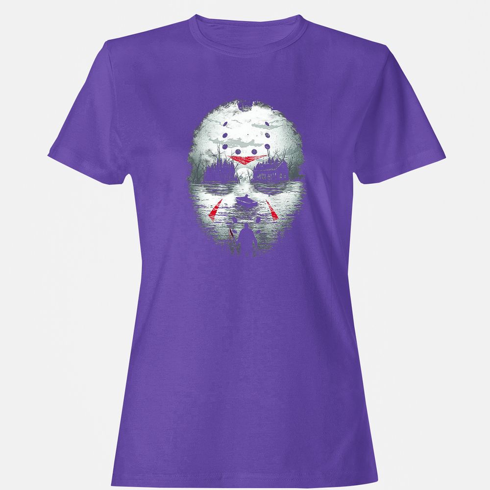 Women's T-Shirt - H9V6RFNX - Purple - 12