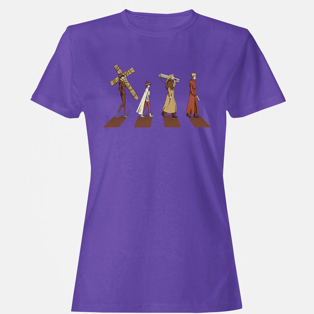 Women's T-Shirt - BHLP1PQX - Purple - 12