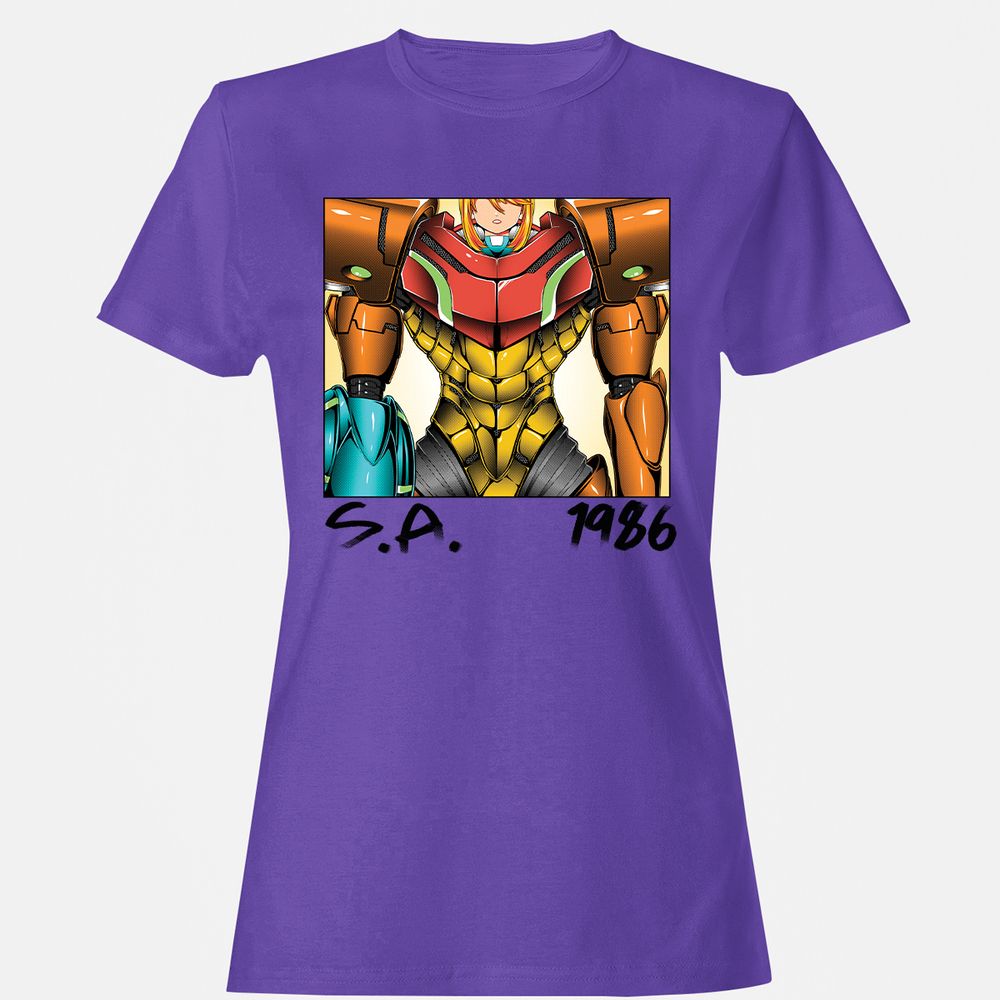 Women's T-Shirt - G55HA5ZR - Purple - 12