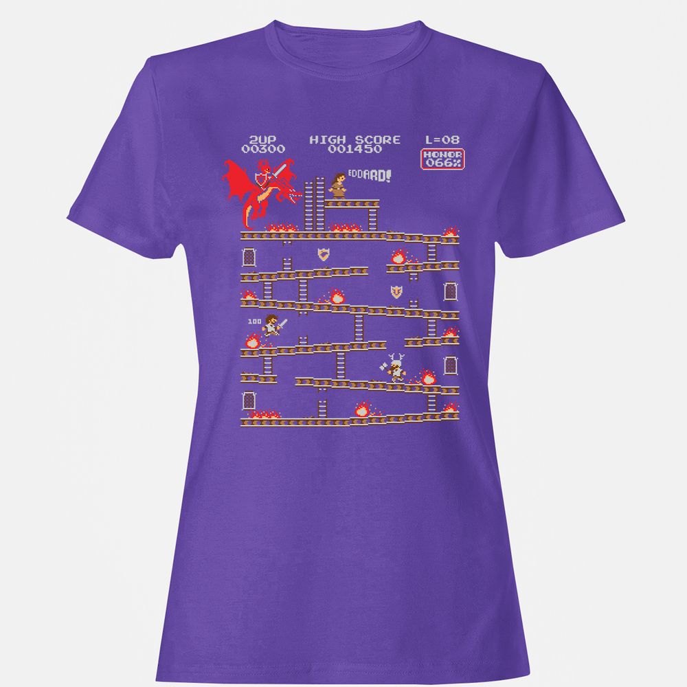 Women's T-Shirt - 2PFSASYE - Purple - 12