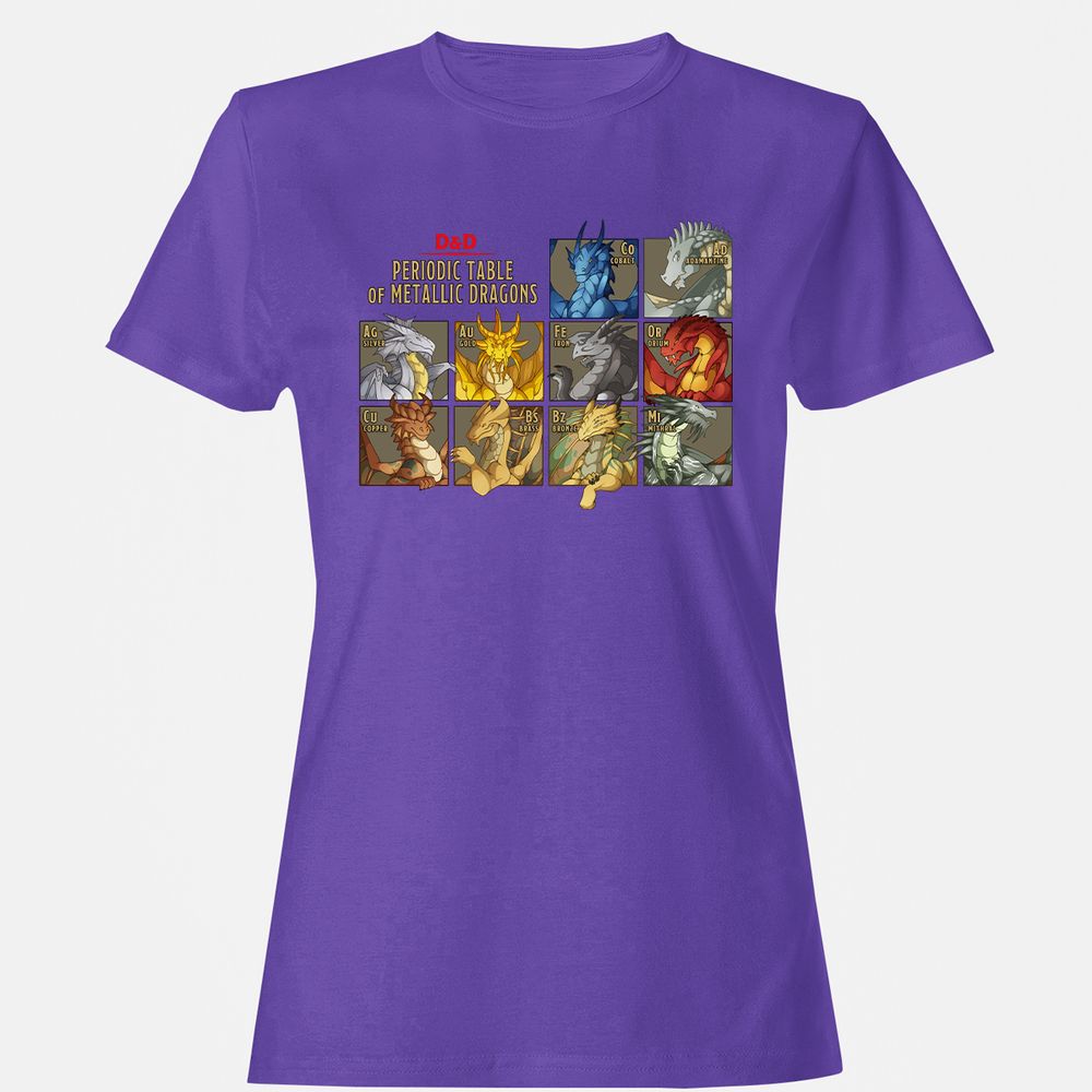 Women's T-Shirt - GU9M4LHF - Purple - 12