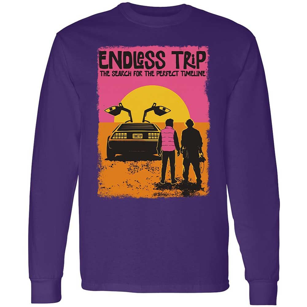 Long Sleeve T-Shirt - X4MWA99R - Purple - 12