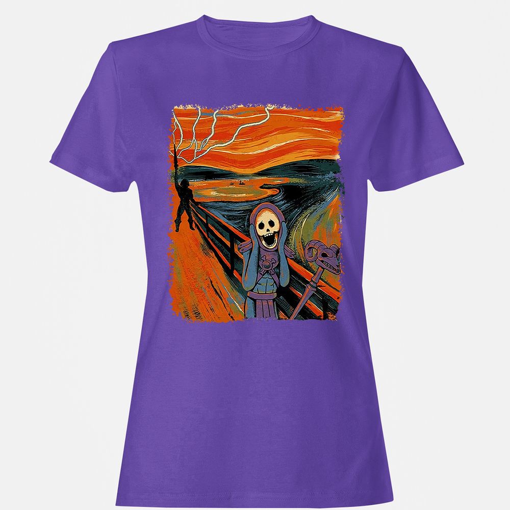 Women's T-Shirt - 1FLZSV48 - Purple - 12