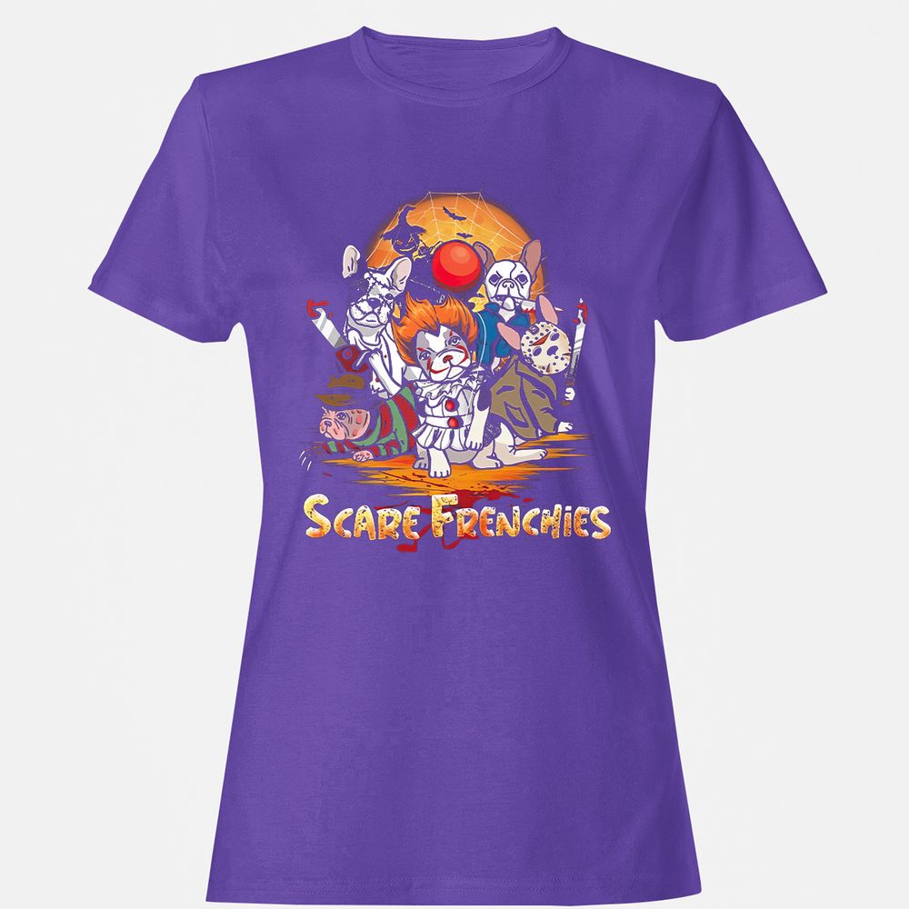 Women's T-Shirt - X5FVSTKP - Purple - 12