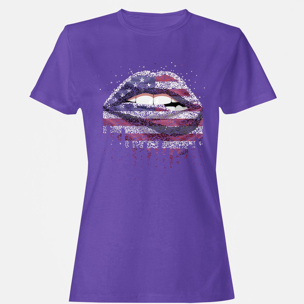 Women's T-Shirt - Y9HYQBZR - Purple - 12