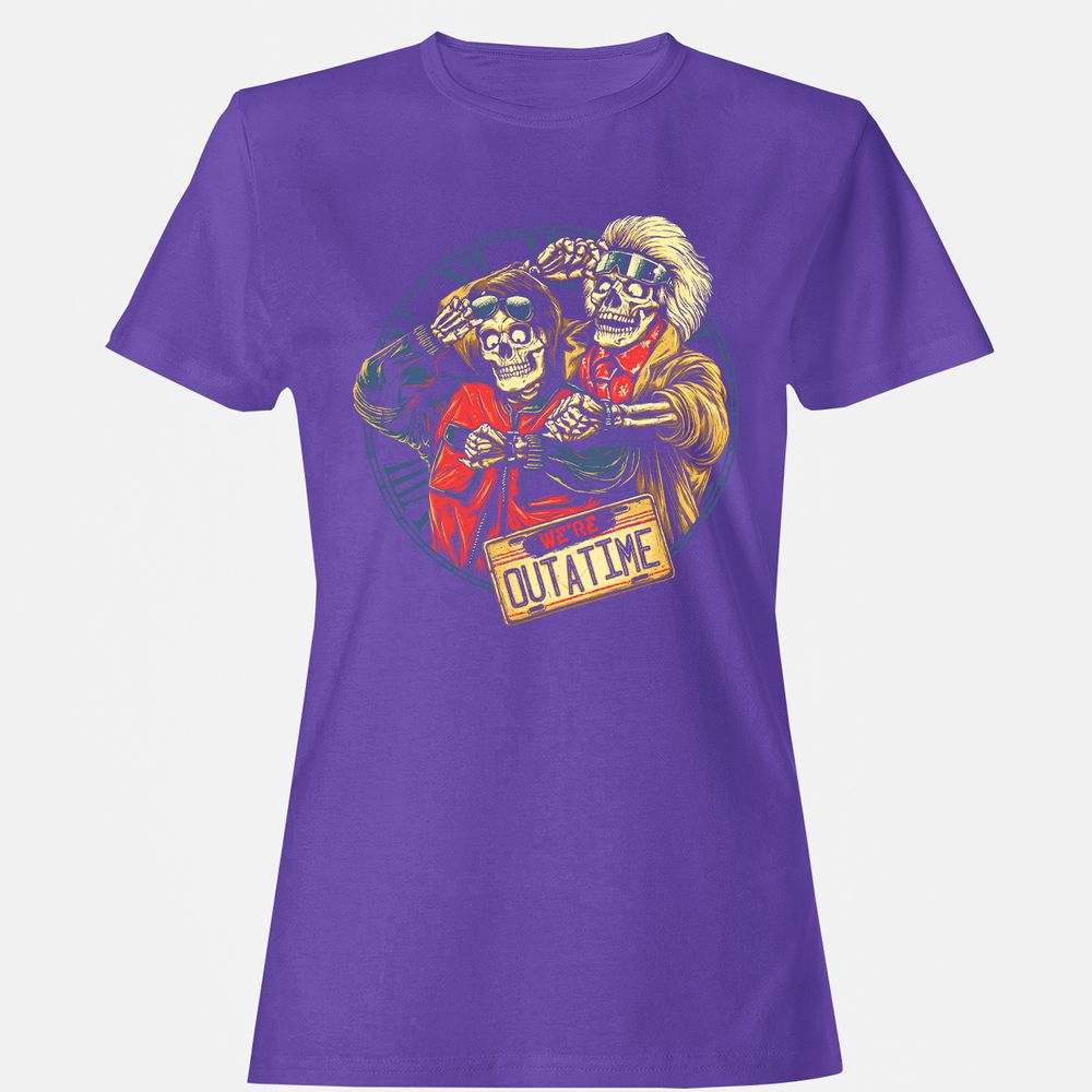 Women's T-Shirt - NLQF55VL - Purple - 12