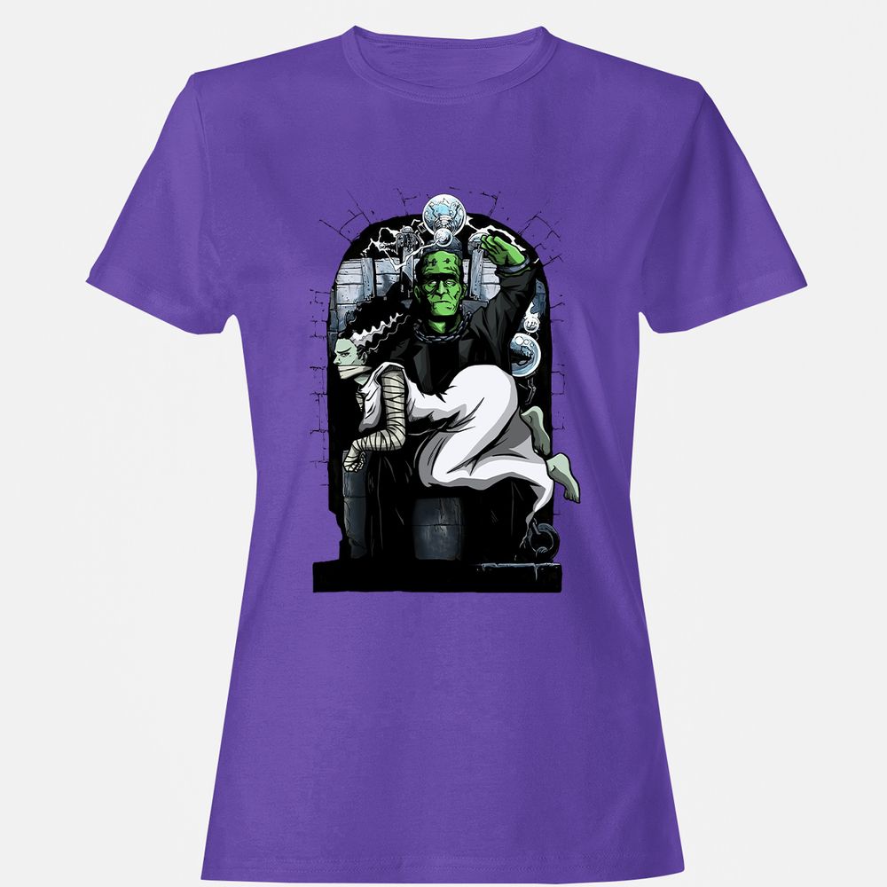 Women's T-Shirt - H6AFBV44 - Purple - 12