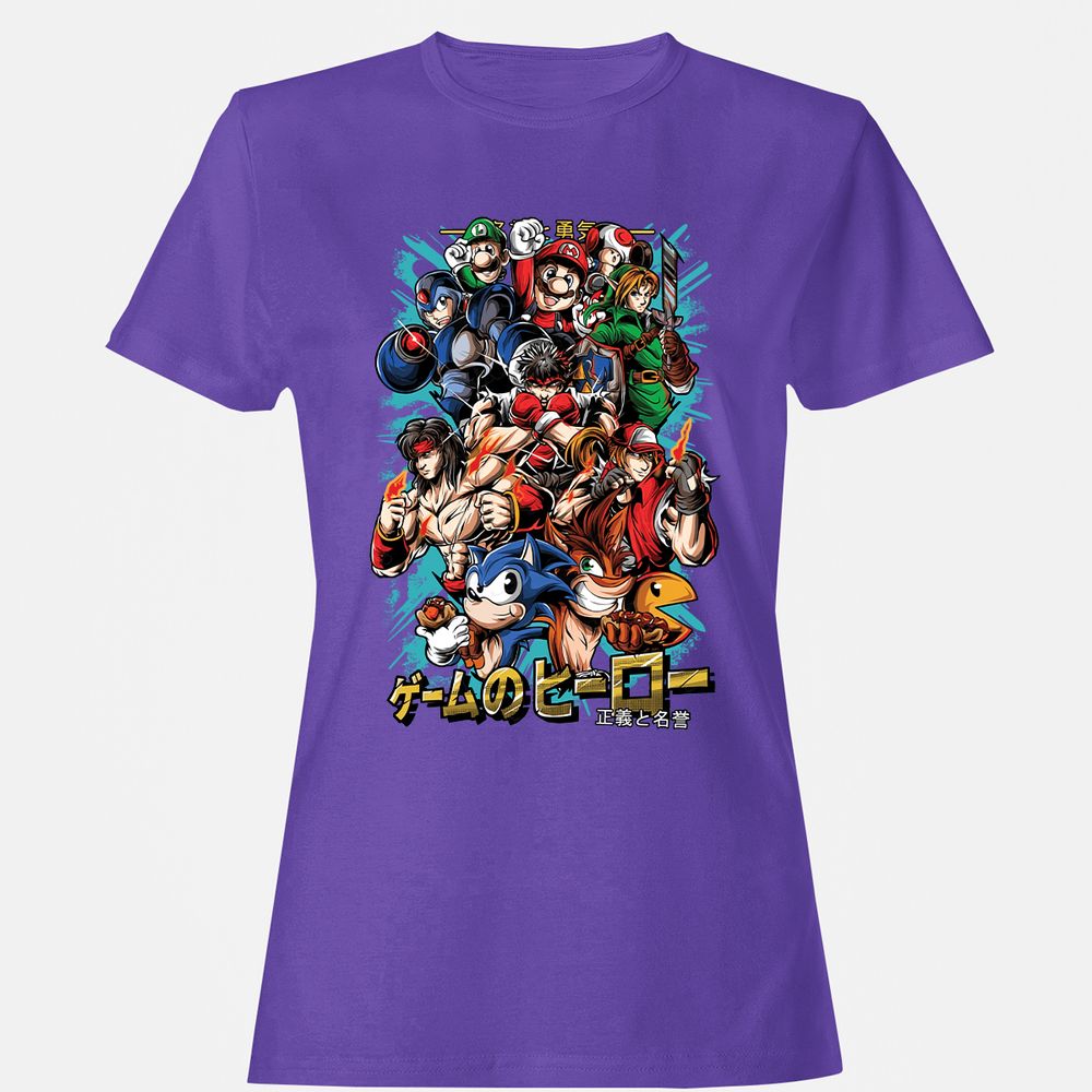 Women's T-Shirt - D5XTD25L - Purple - 12