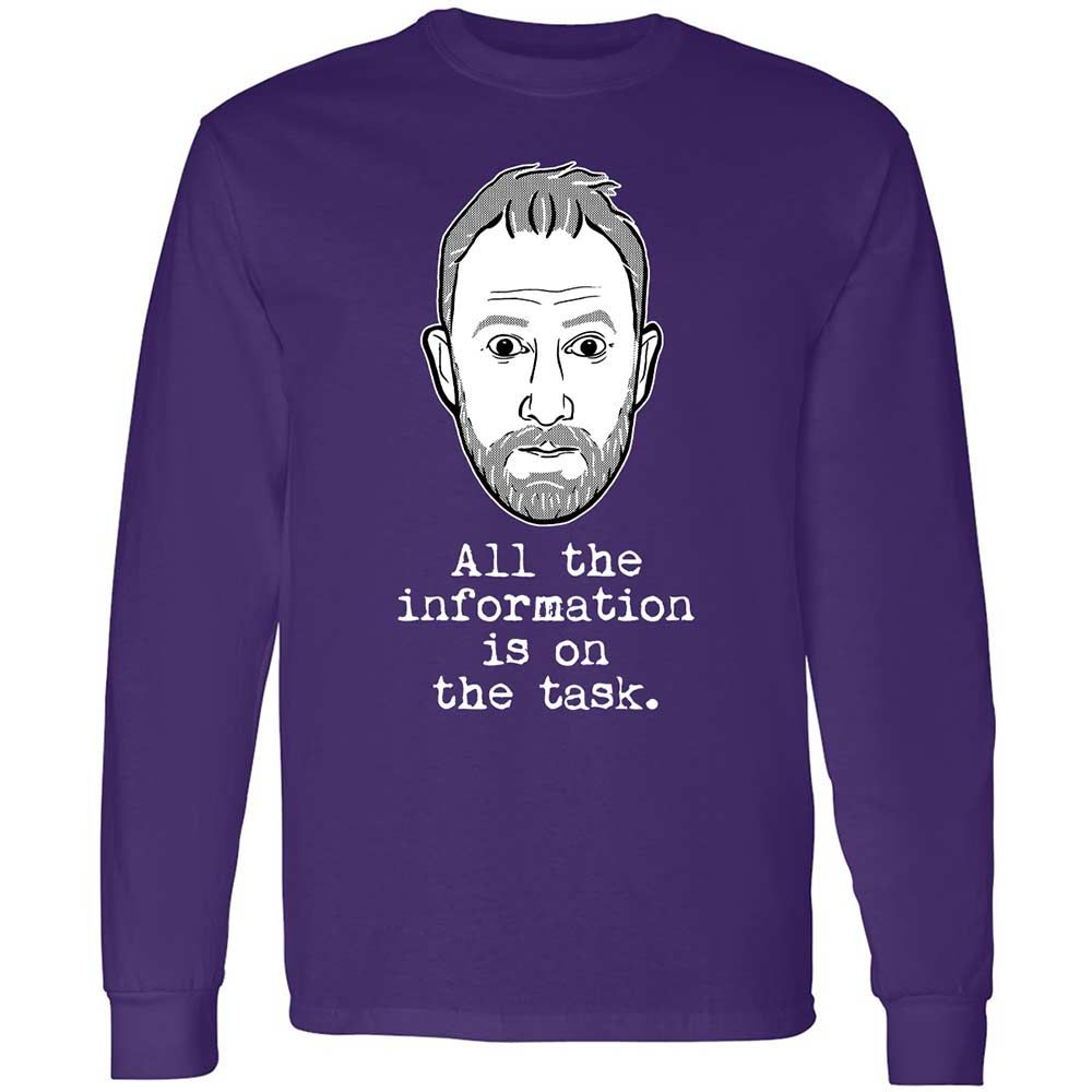 All the information is on the task - Purple - 12