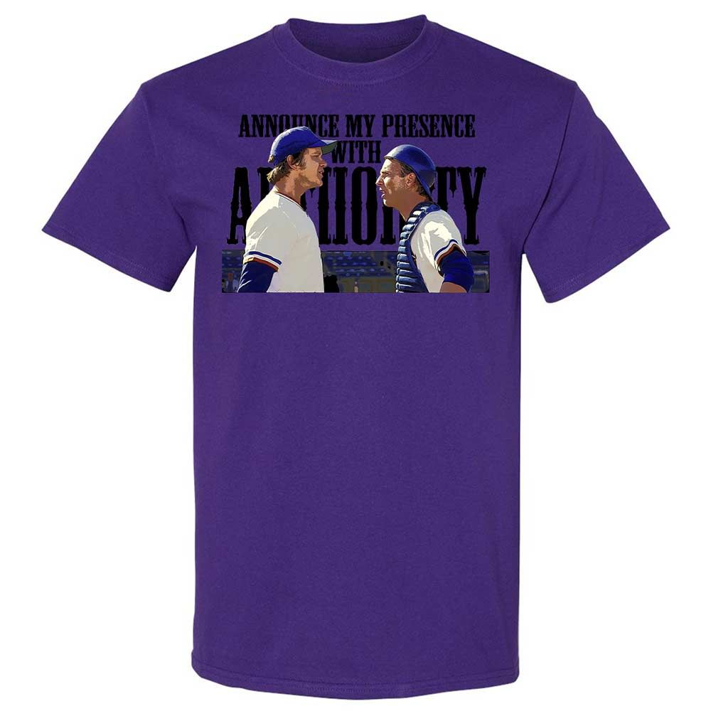 Announce my presence with authority - Purple - 12