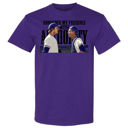 Announce my presence with authority - Purple - 12