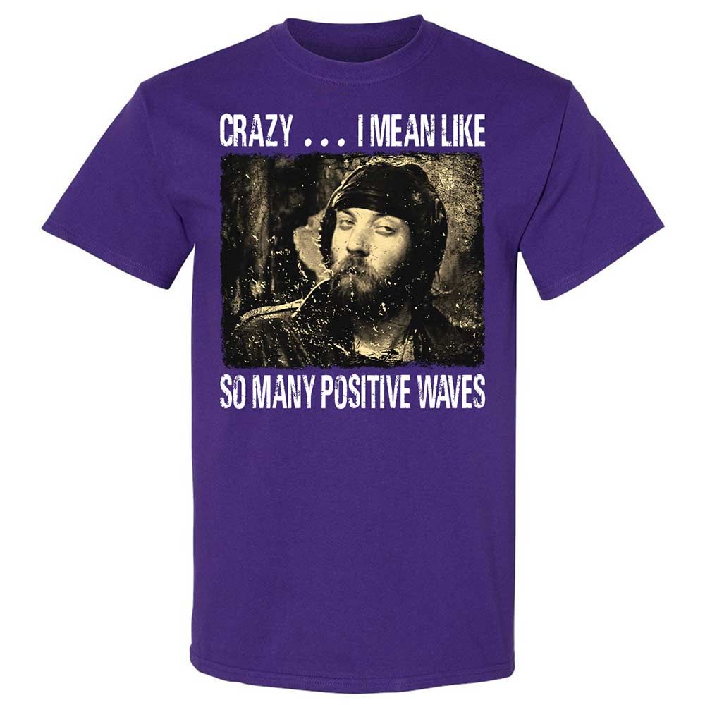 Many positive waves - Purple - 12