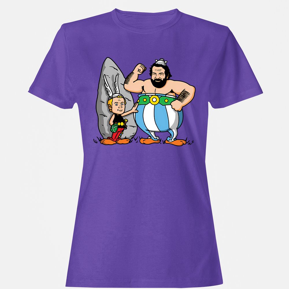 Women's T-Shirt - T6TBF99Q - Purple - 12