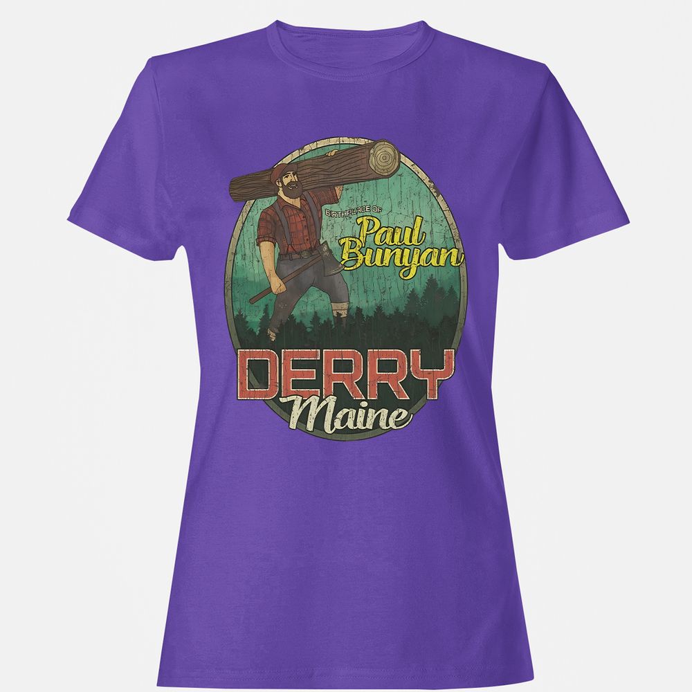 Derry Birthplace of Paul Bunyan - Purple - 12