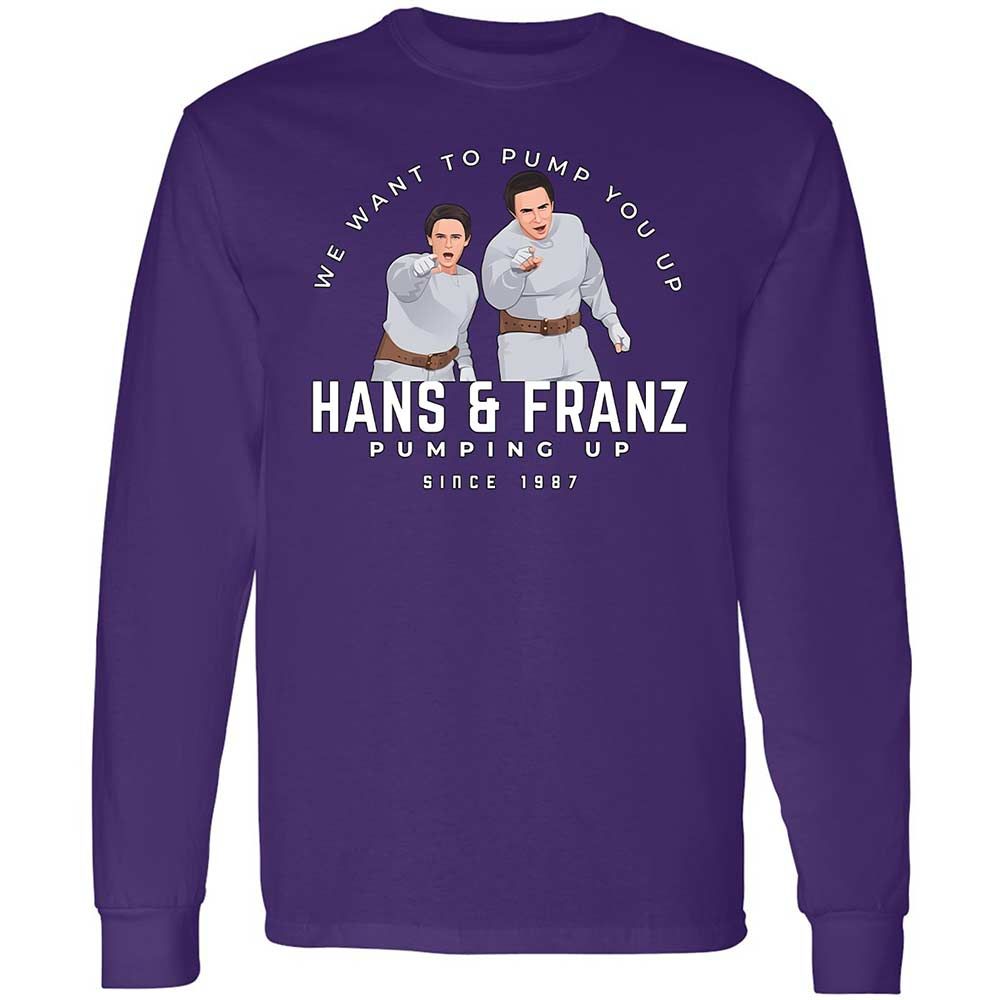 Long Sleeve T-Shirt - WY1SZX9L - Purple - 12