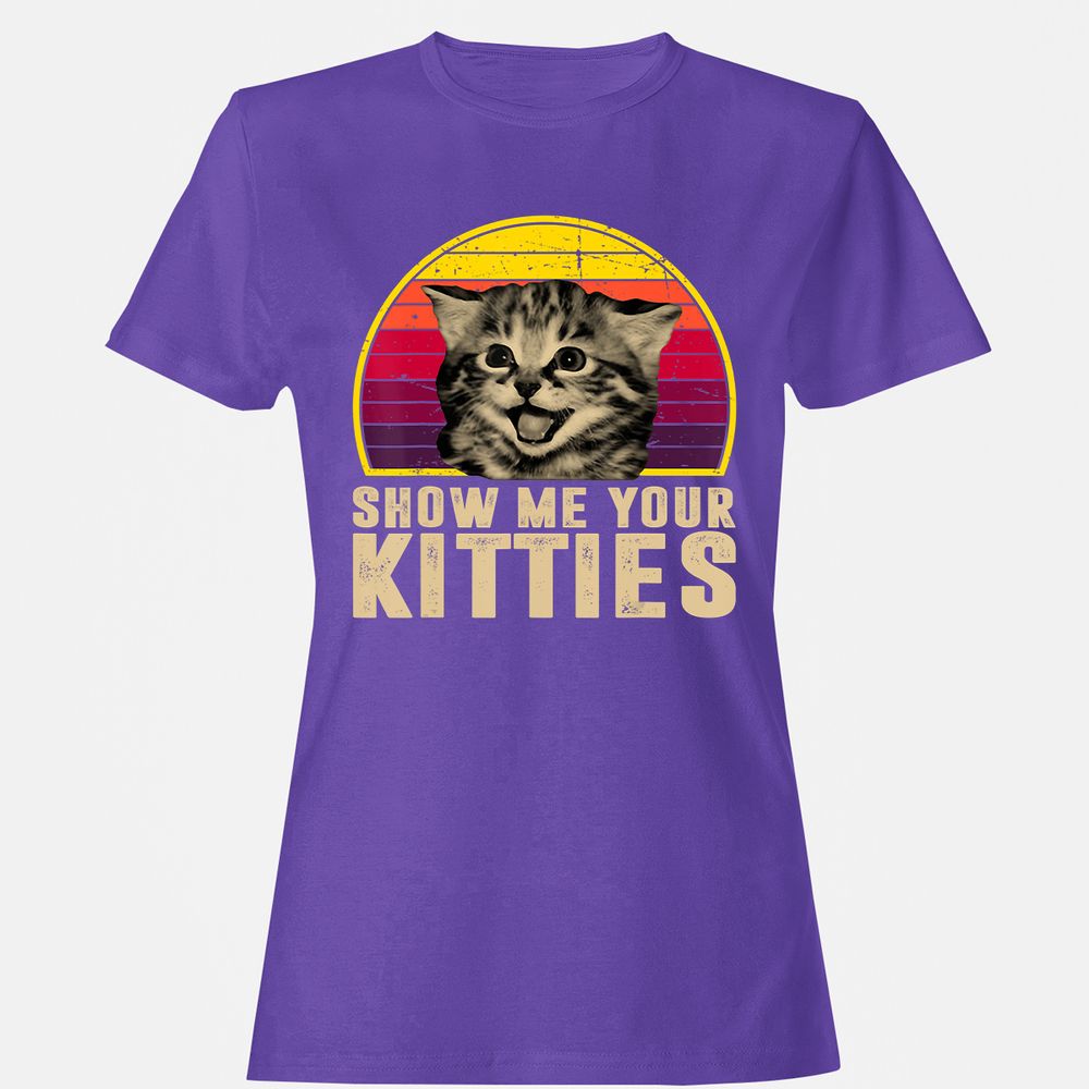 Women's T-Shirt - QCC5HCFR - Purple - 12