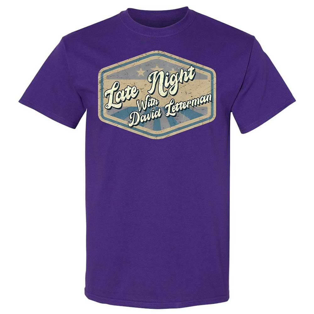 Late Night with David Letterman - Purple - 12