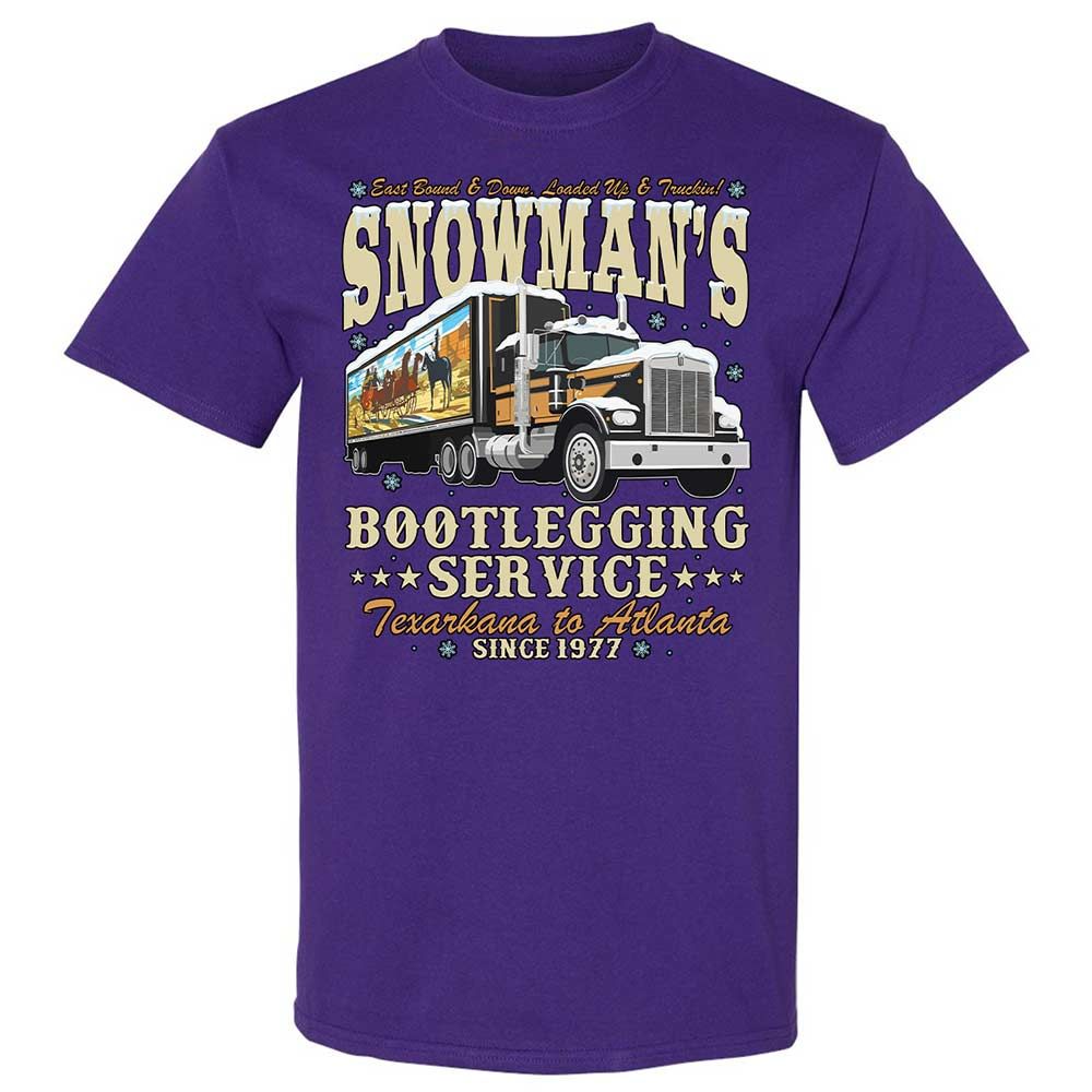 Snowman's Bootlegging Service - Purple - 12