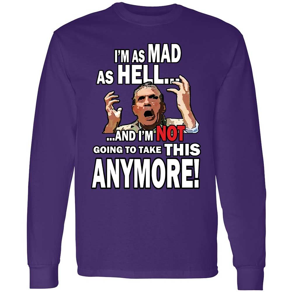 I'm as Mad As Hell - Purple - 12