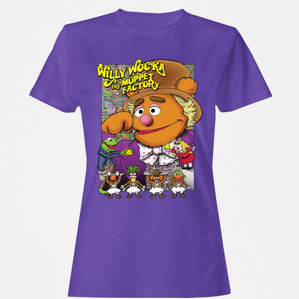 Women's T-Shirt - EY3BYHFQ - Purple - 12