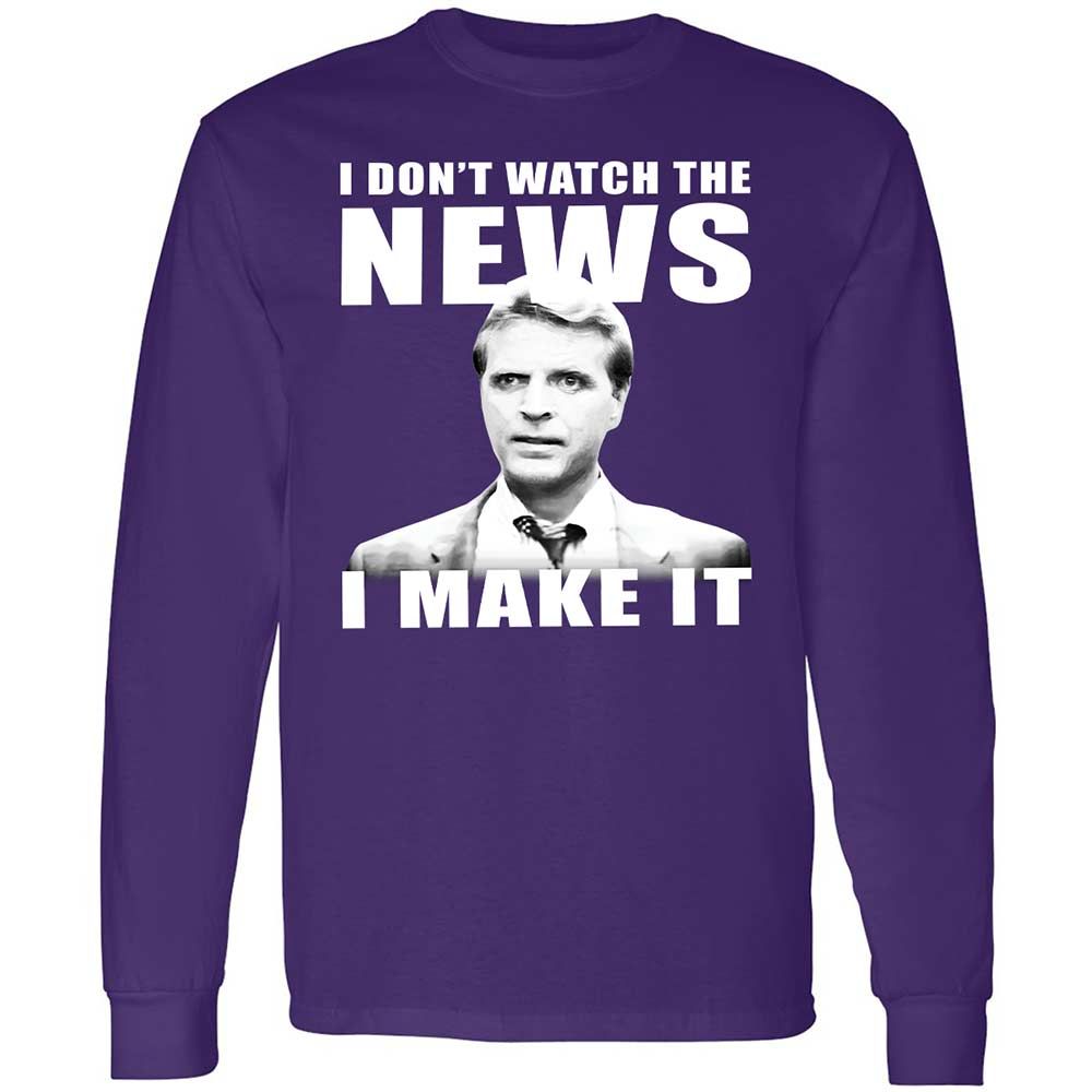 Long Sleeve T-Shirt - 81D5FA6X - Purple - 12