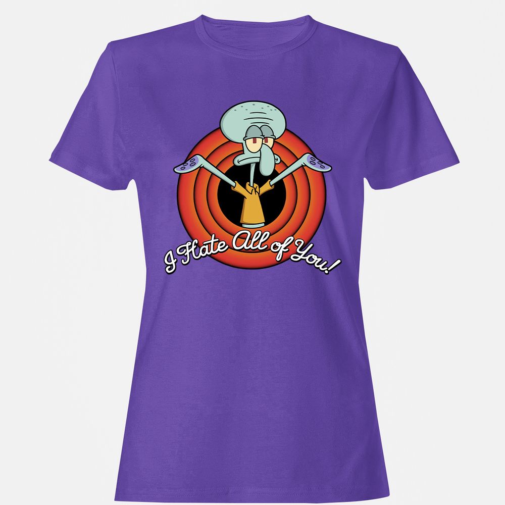 Women's T-Shirt - GZJCEBW4 - Purple - 12