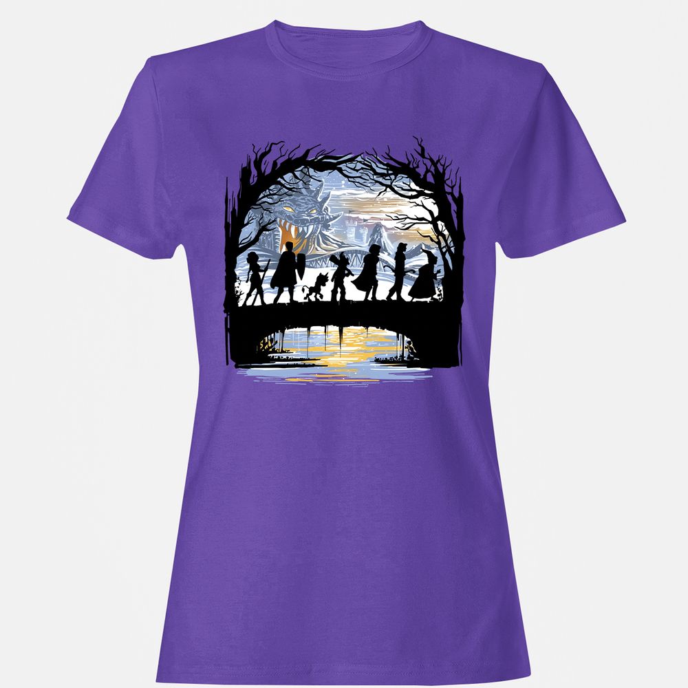 Women's T-Shirt - FYBWY9HJ - Purple - 12