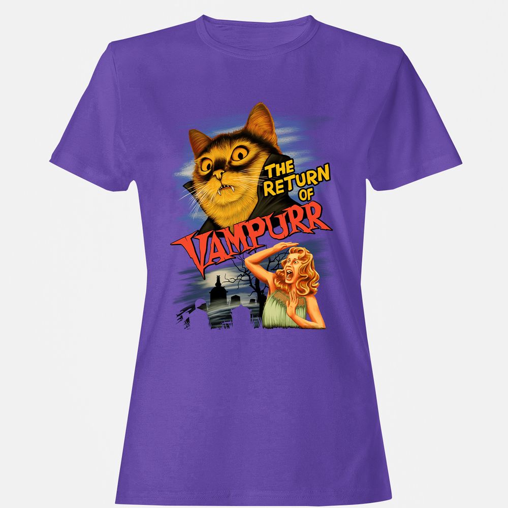 Women's T-Shirt - ZEKHCJ5E - Purple - 12