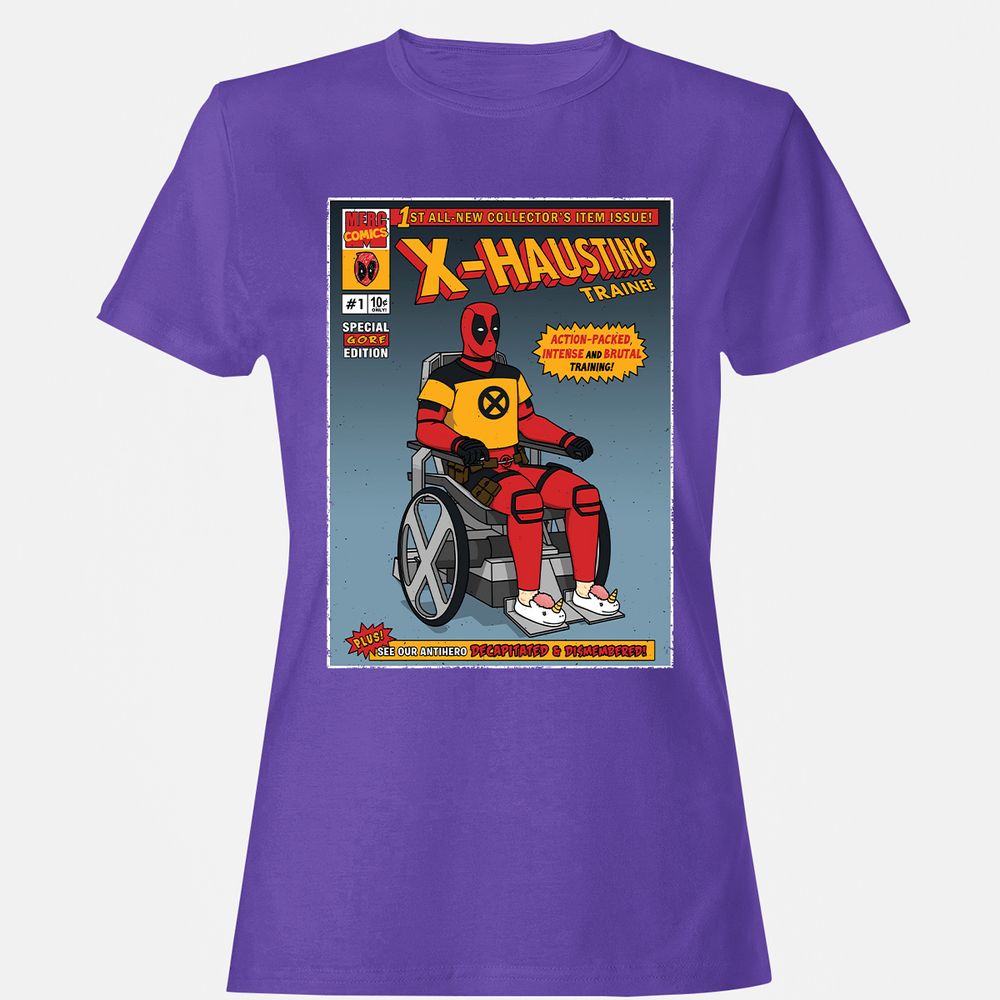 Women's T-Shirt - QKQH669X - Purple - 12