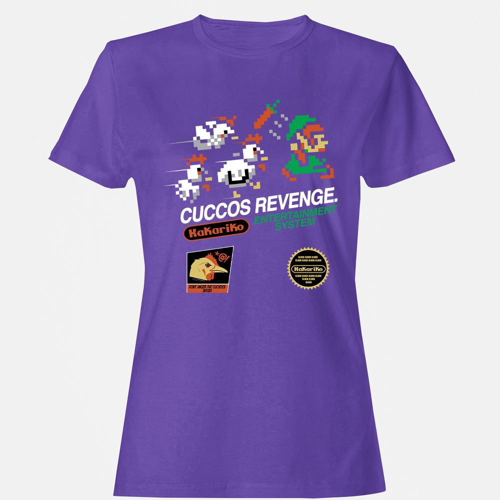 Women's T-Shirt - 4YH93H5W - Purple - 12