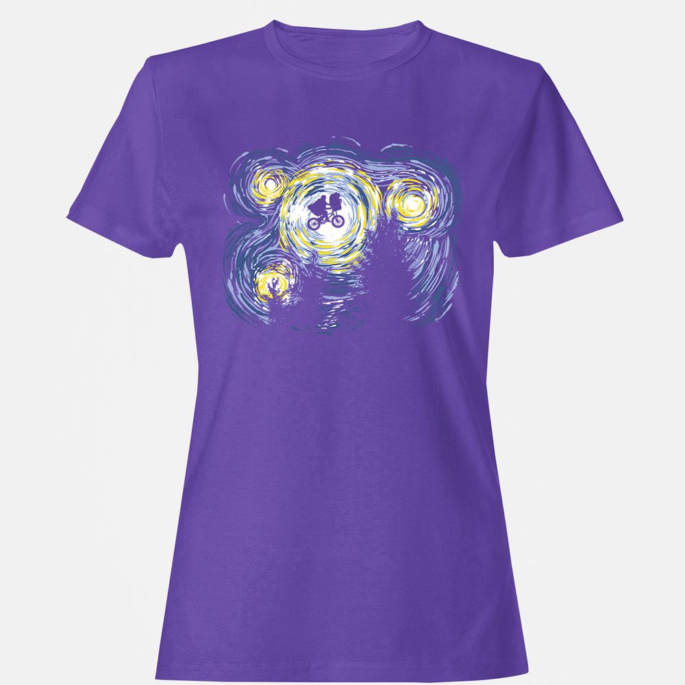 Women's T-Shirt - ZHU8NVCZ - Purple - 12