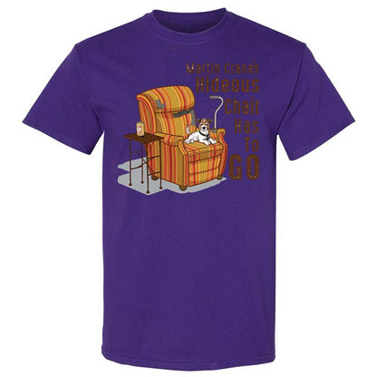 Martin Crane's Hideous Chair - Purple - 12