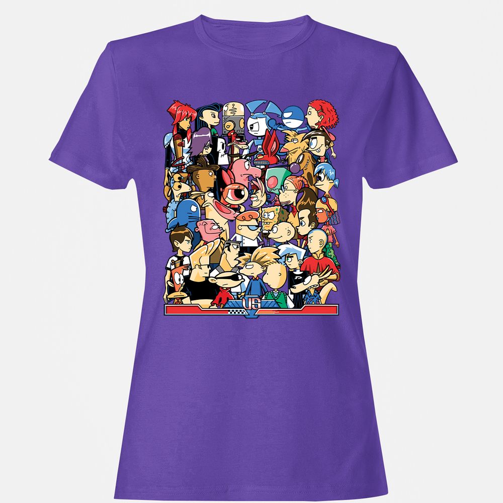 Women's T-Shirt - 6L75HCNC - Purple - 12