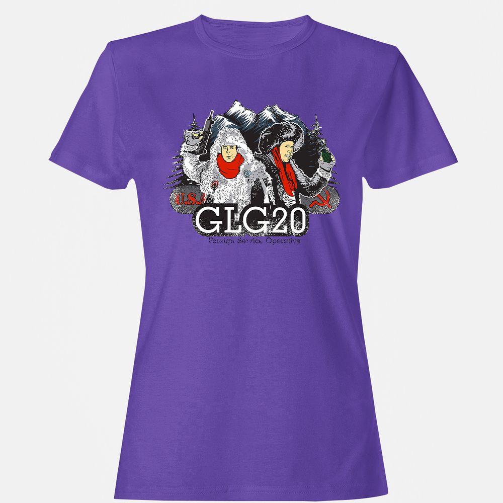 Women's T-Shirt - B3LHANBL - Purple - 12