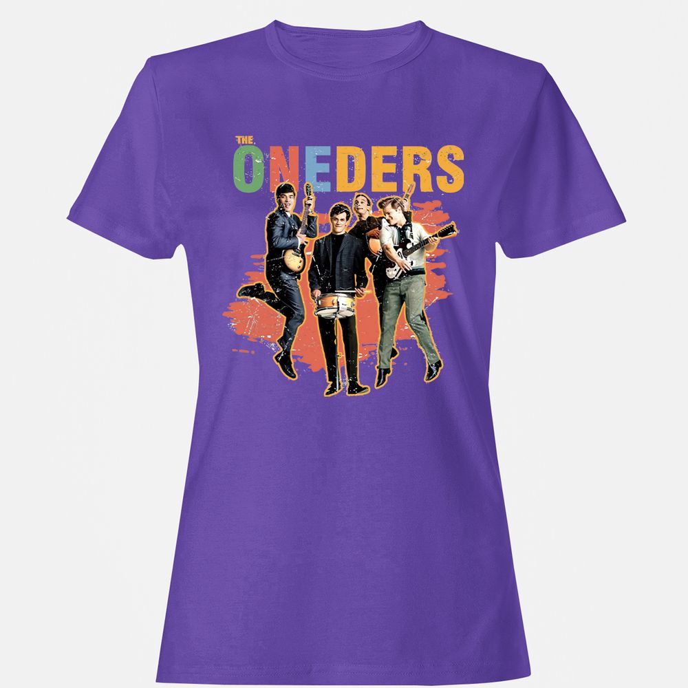 Women's T-Shirt - 3T8DFPL2 - Purple - 12