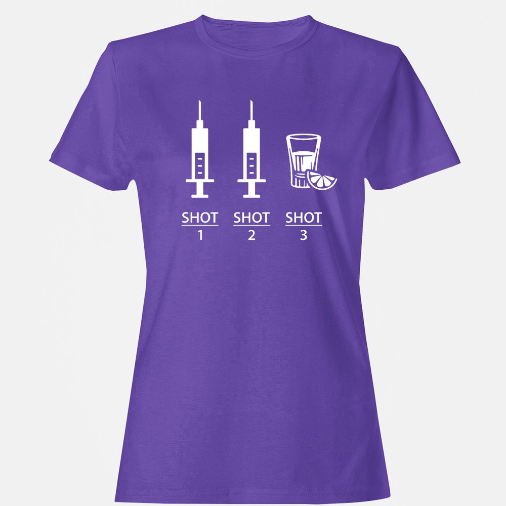 Women's T-Shirt - MXQSQJR2 - Purple - 12