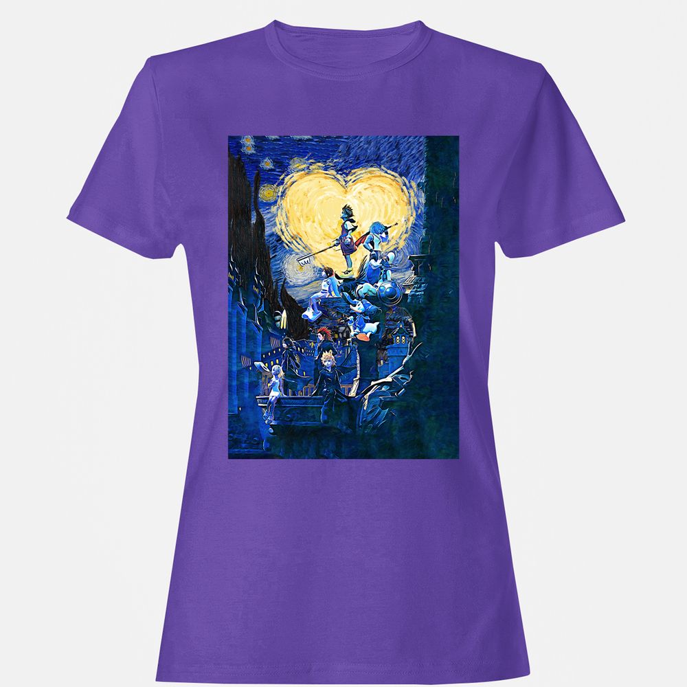 Women's T-Shirt - KF2GG6R9 - Purple - 12