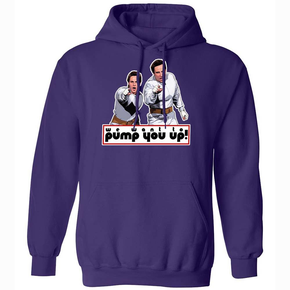 We Want To Pump You Up - Purple - 12