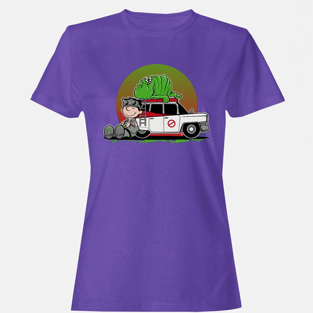 Women's T-Shirt - 9FBE8WXQ - Purple - 12
