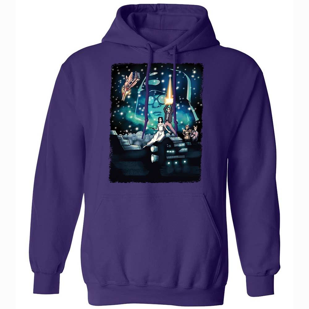 Classic Unisex Hoodie - J15MGK5Y - Purple - 12