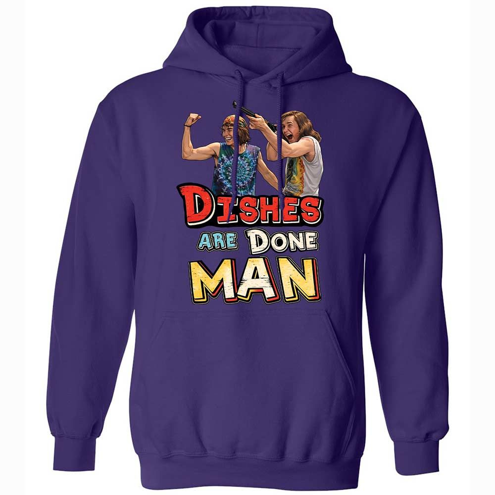 Classic Unisex Hoodie - QW97V61L - Purple - 12
