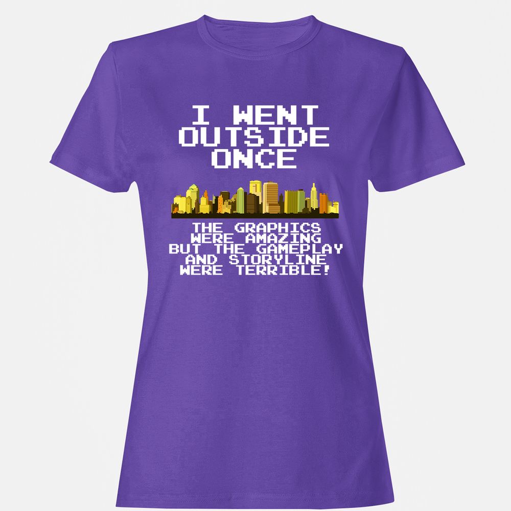 Women's T-Shirt - N497WA4U - Purple - 12