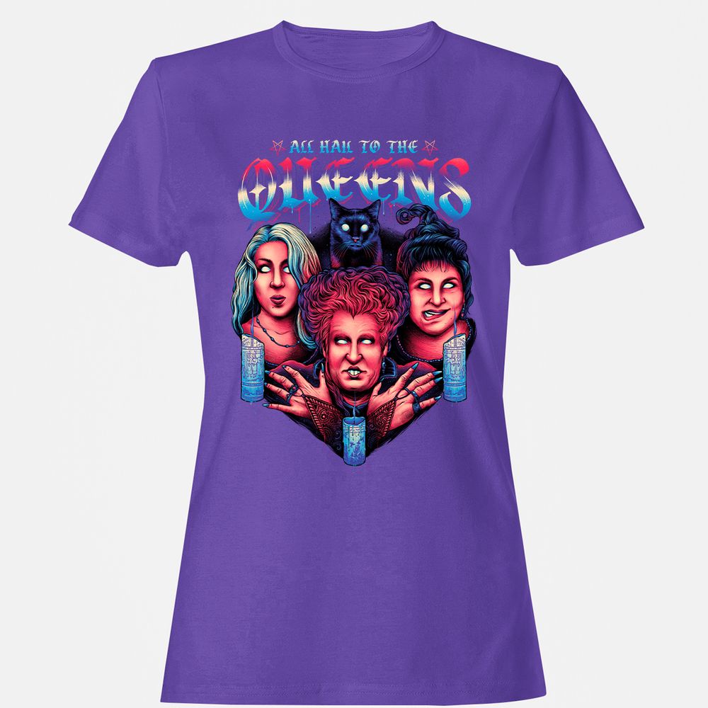 Women's T-Shirt - 745QMGXN - Purple - 12