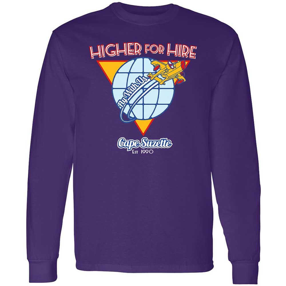 Higher For Hire - Purple - 12