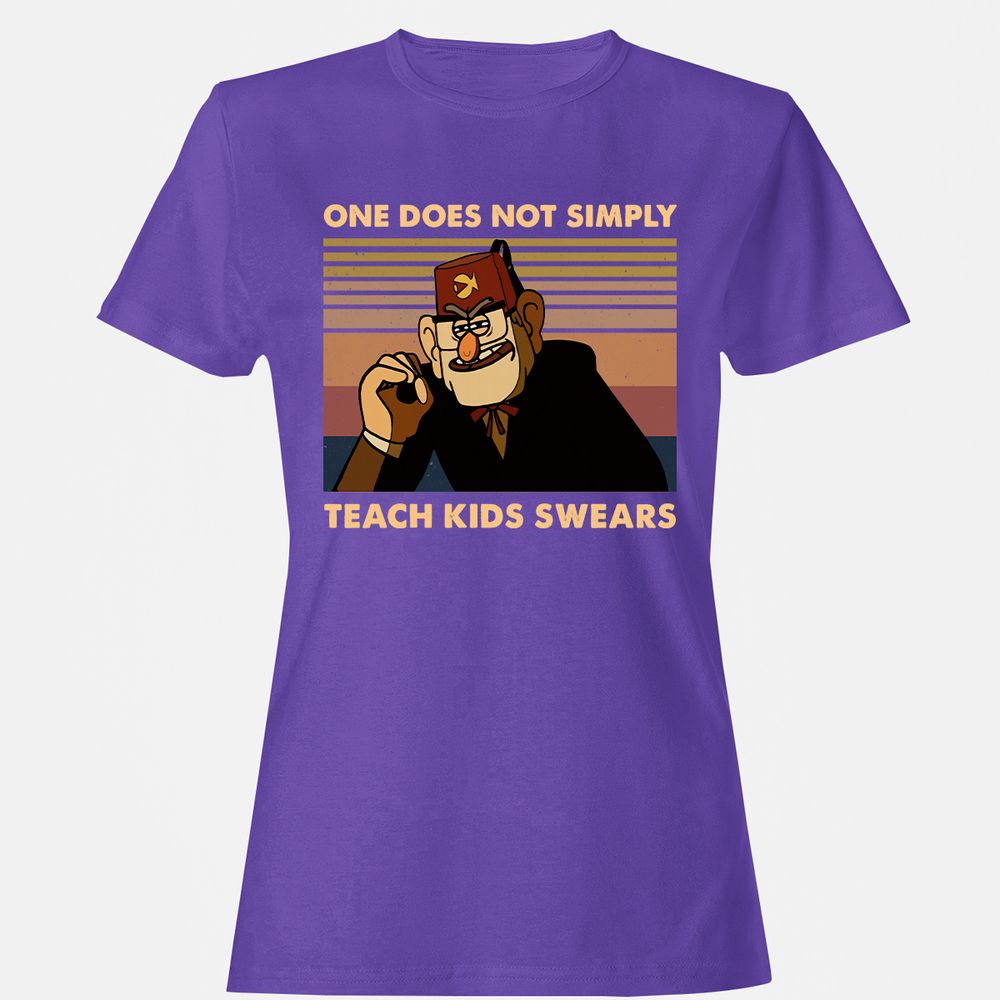 Women's T-Shirt - NQNUX48V - Purple - 12