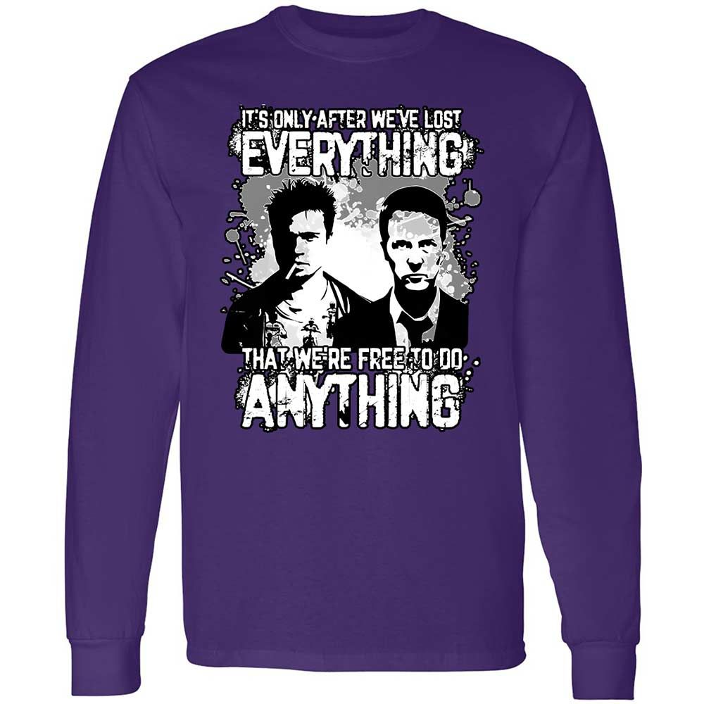 It's only after we've lost everything - Purple - 12