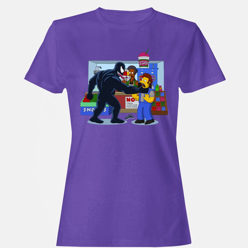 Women's T-Shirt - NSU4ERHZ - Purple - 12